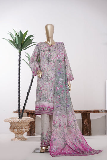 BIN SAEED Luxury Lawn Printed 3pcs Stitched Vol-18 3Piece Stitched COLLECTION 2026 D-#33