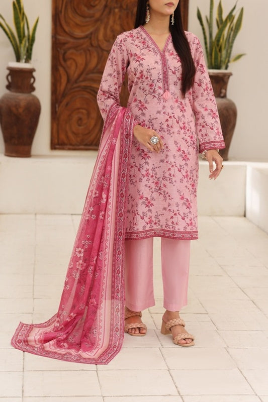 Aizal By Inaya Luxury Lawn Printed Vol-2 3Piece Stitched Collection 2026 AZIN-09