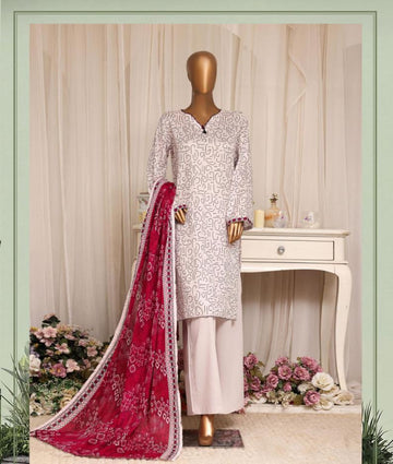 HZ Daily Wear Luxury Lawn Printed Vol-12 3Piece Stitched Collection 2026 D#-03