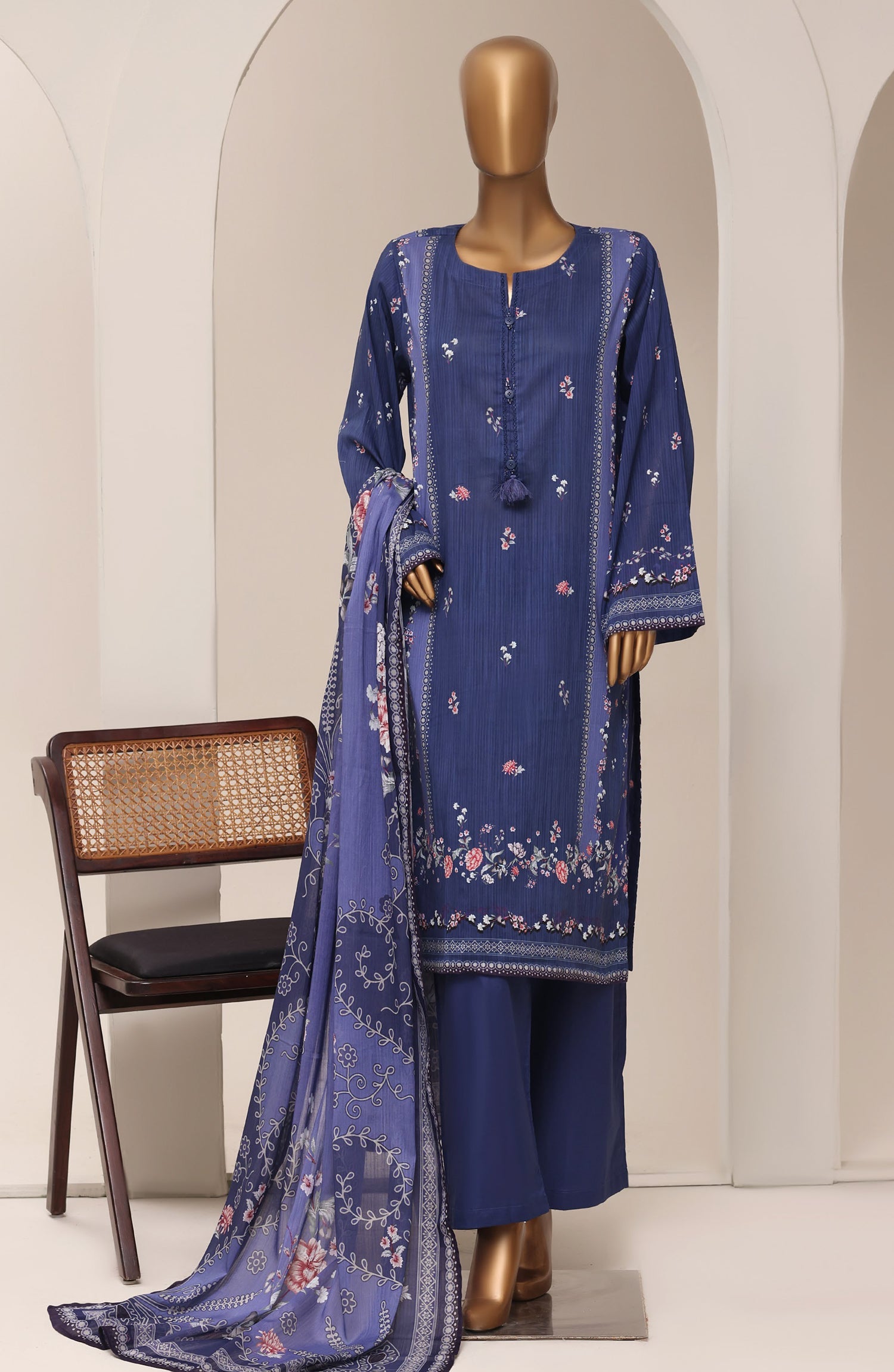 Sadabahar Lawn Printed Vol-13 3Piece Stitched Collection 2026 D#-06