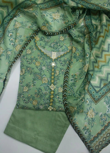 BIN SAEED Luxury Lawn Printed 3pcs Stitched Vol-18 3Piece Stitched COLLECTION 2026 D-13