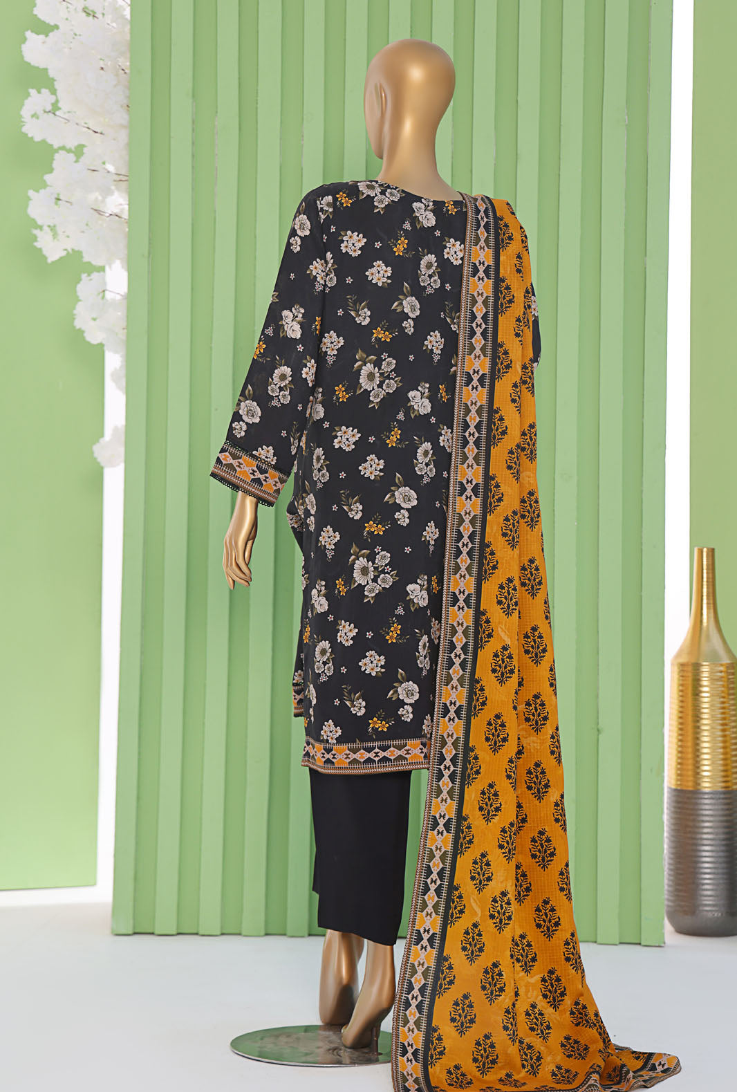 Vogue By HZ Textiles Printed Viscose Suit Unstitched 3 Piece Winter Collection 2025 D-01