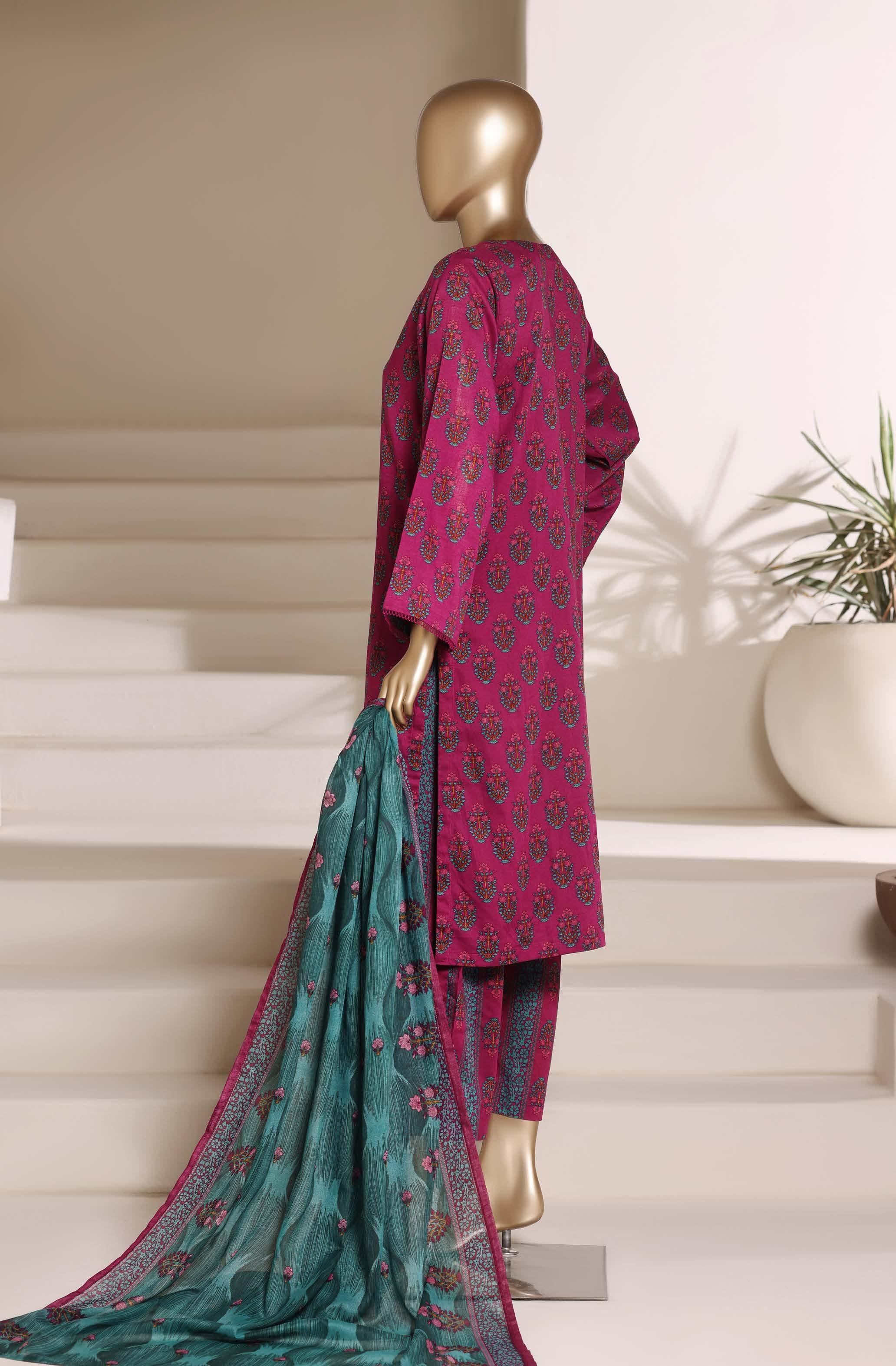 Sadabahar Printed Lawn 3Piece Stitched Vol-06 COLLECTION 2026 D#06