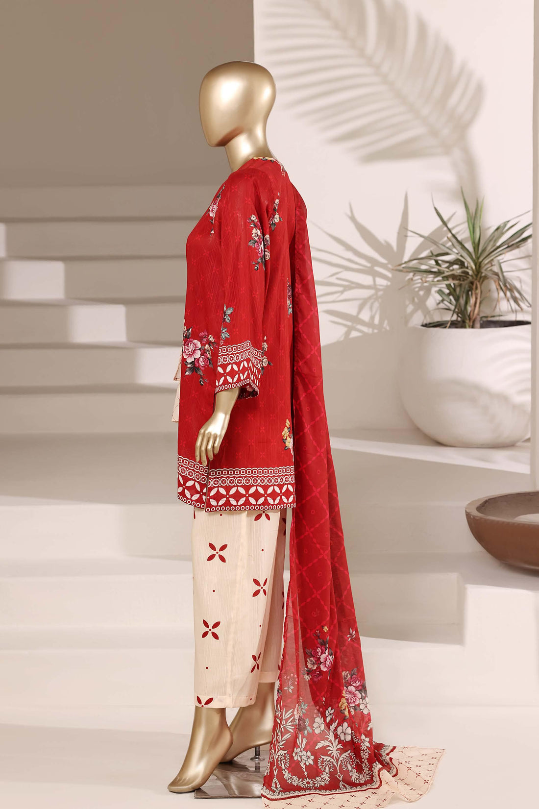 Sadabahar Lawn Printed Short Length Vol-02 3Piece Stitched Collection 2026 D#-10