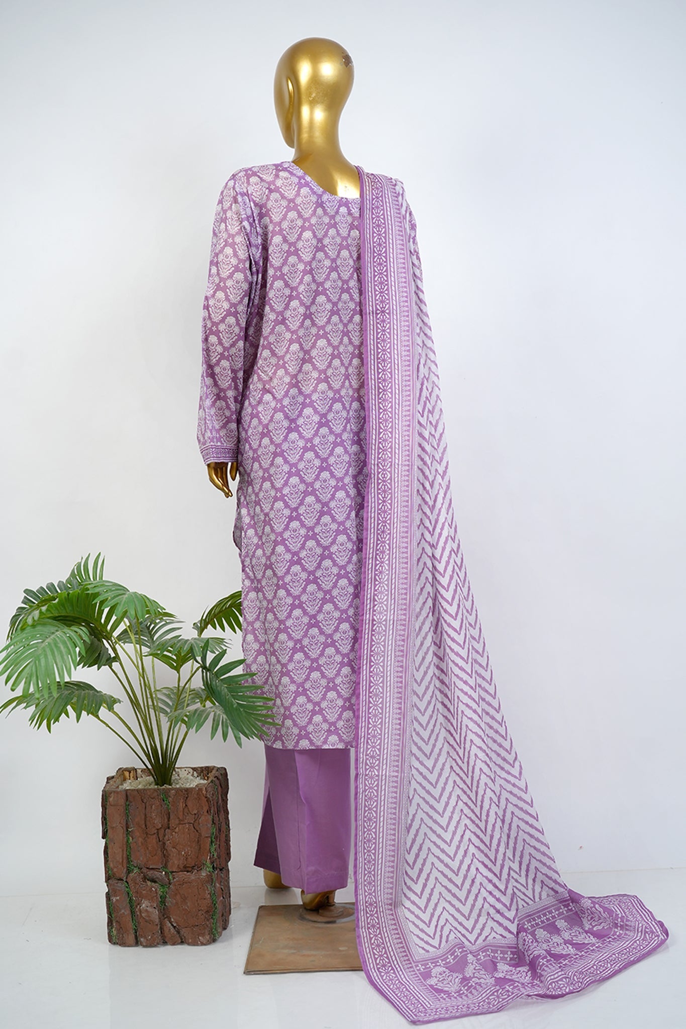 BIN SAEED Luxury Lawn Printed 3pcs Stitched Vol-30 3Piece Stitched COLLECTION 2026 D#-138