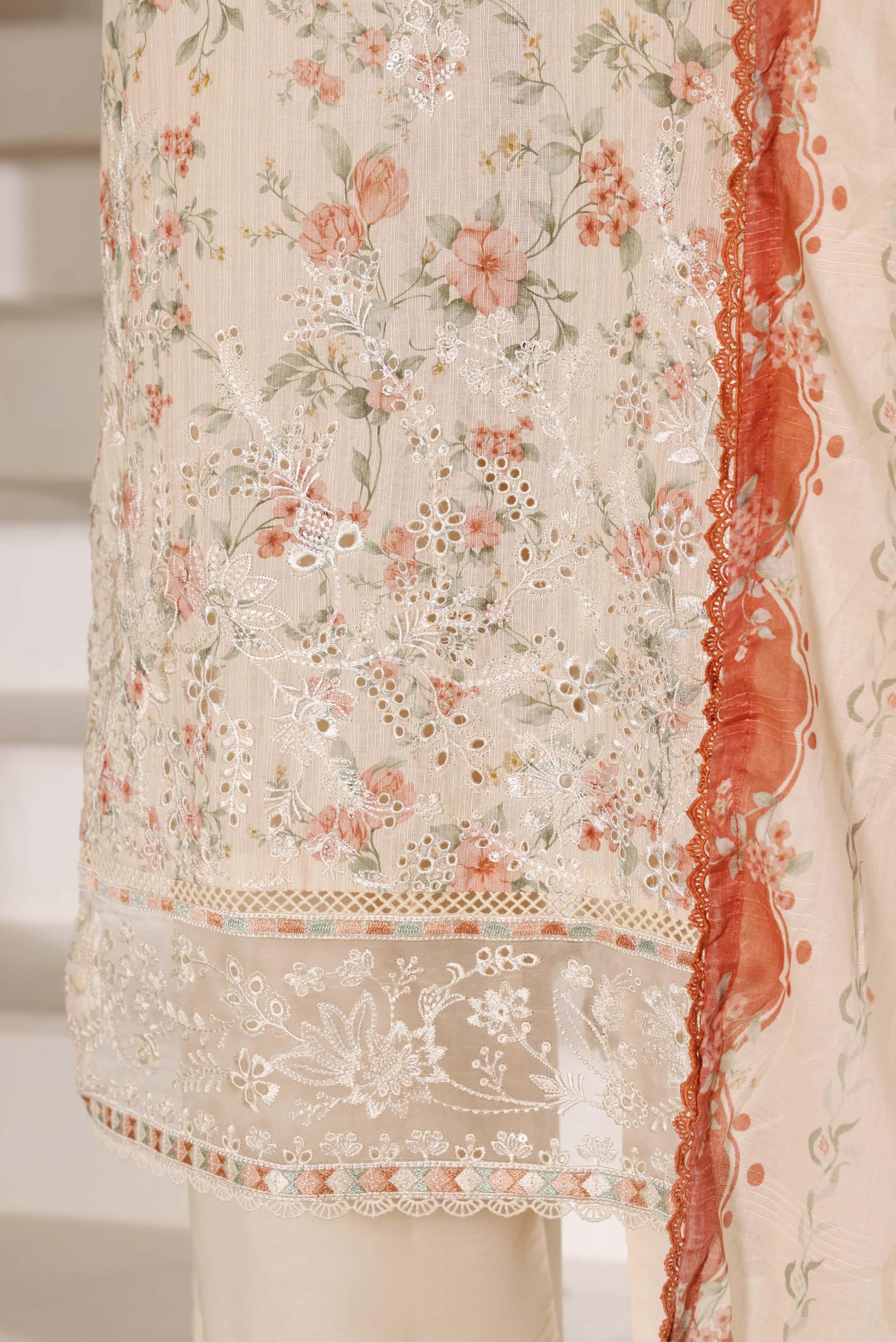 Sadabahar Luxury Amyrah Lawn With Digital Printed Lawn Dupatta 3Piece Stitched Eid Festive Edition Collection 2026. D#-03