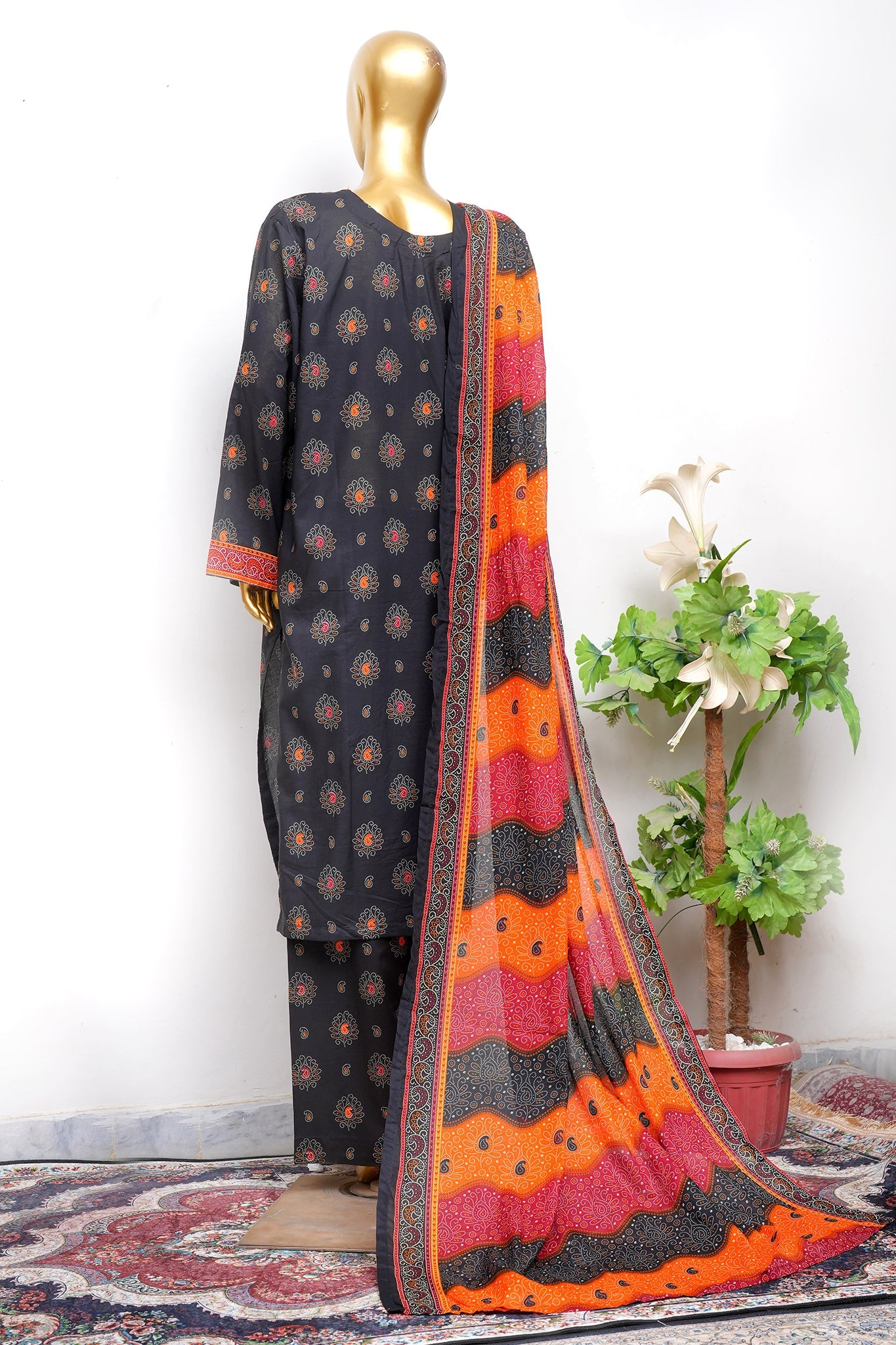 BIN SAEED Luxury Lawn Printed 3pcs Stitched Vol-30 3Piece Stitched COLLECTION 2026 D#-138