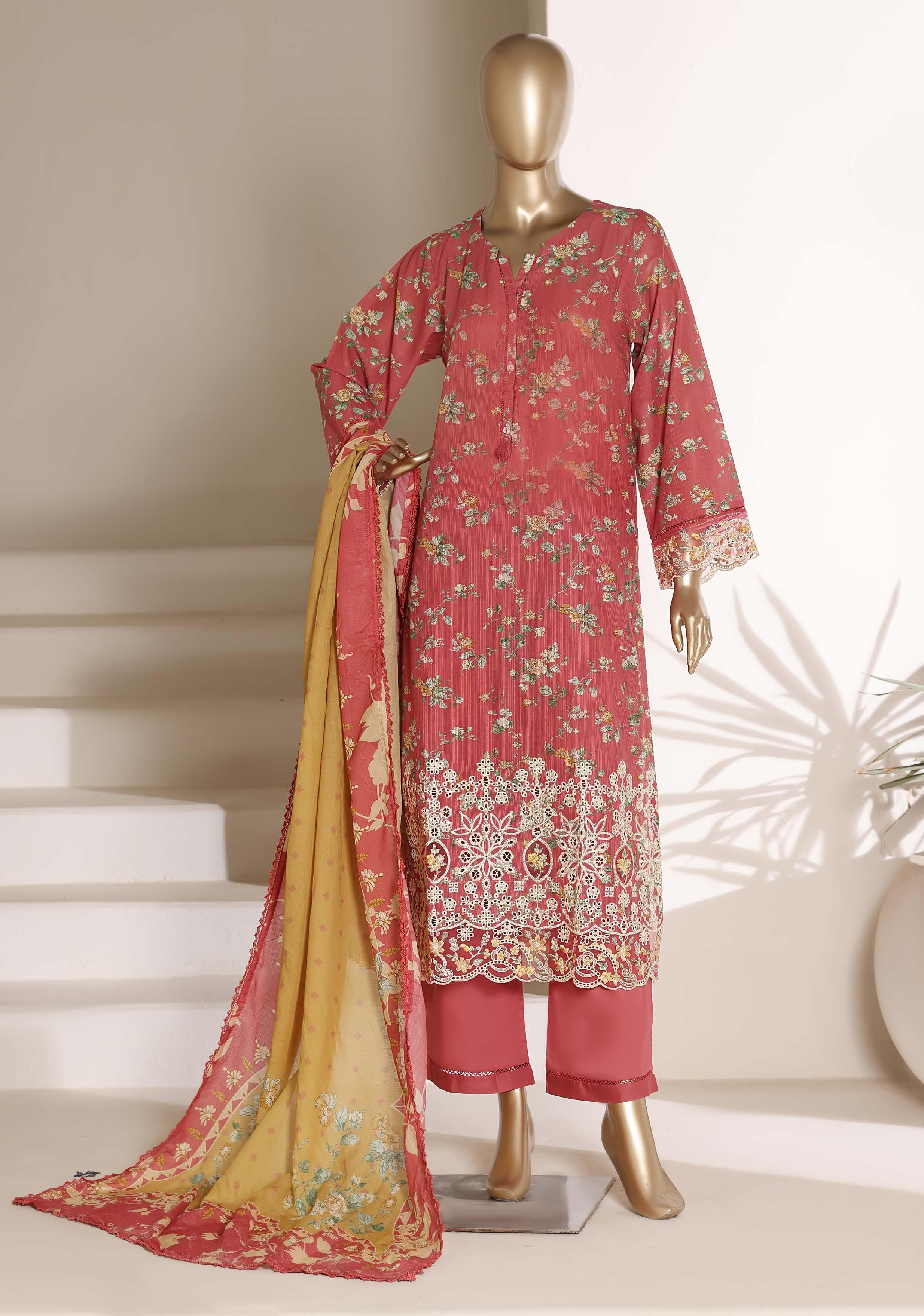 Sadabahar Luxury Amyrah Lawn With Digital Printed Lawn Dupatta 3Piece Stitched Eid Festive Edition Collection 2026. D#-01