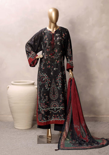 Sadabahar Luxury Chimti Lawn 3Piece Ready To Wear Kaftan Collection KFL-1004