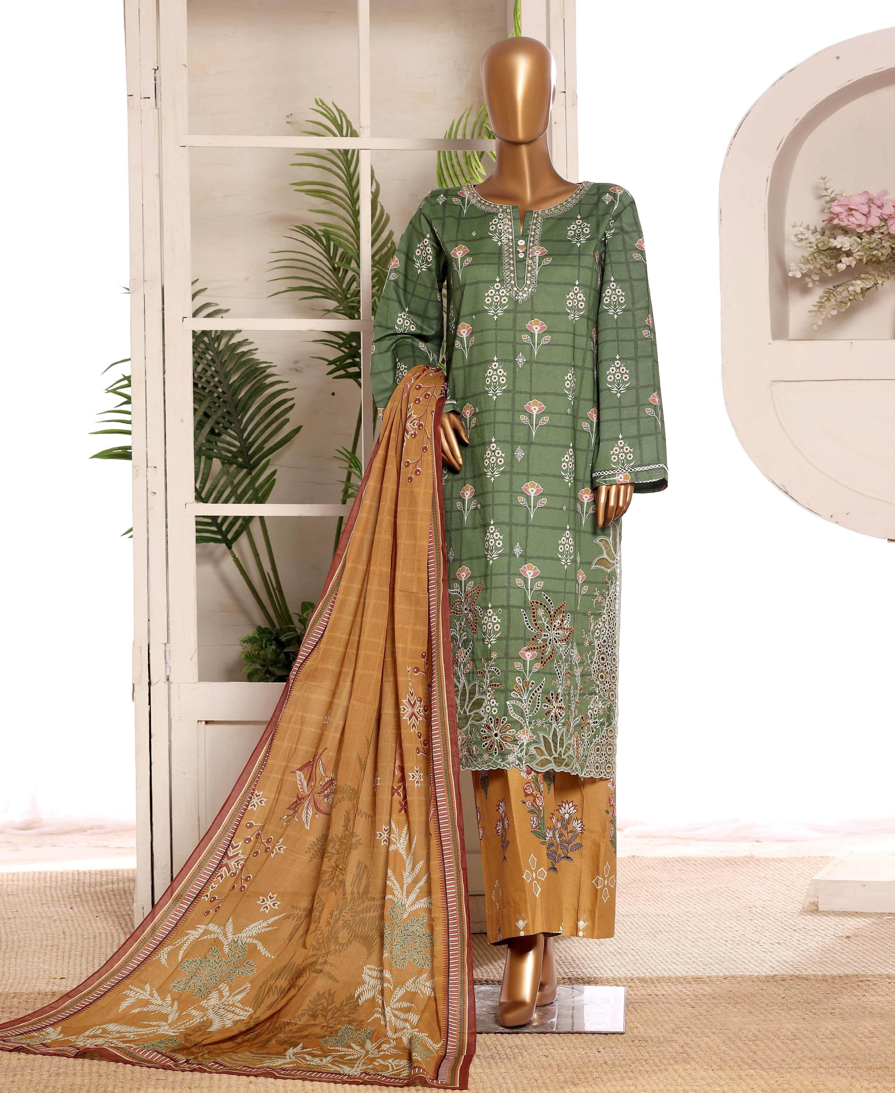 HZ °GULDOZI° Luxury Lawn Embroidery 3Piece Stitched Collection 2026 D#09