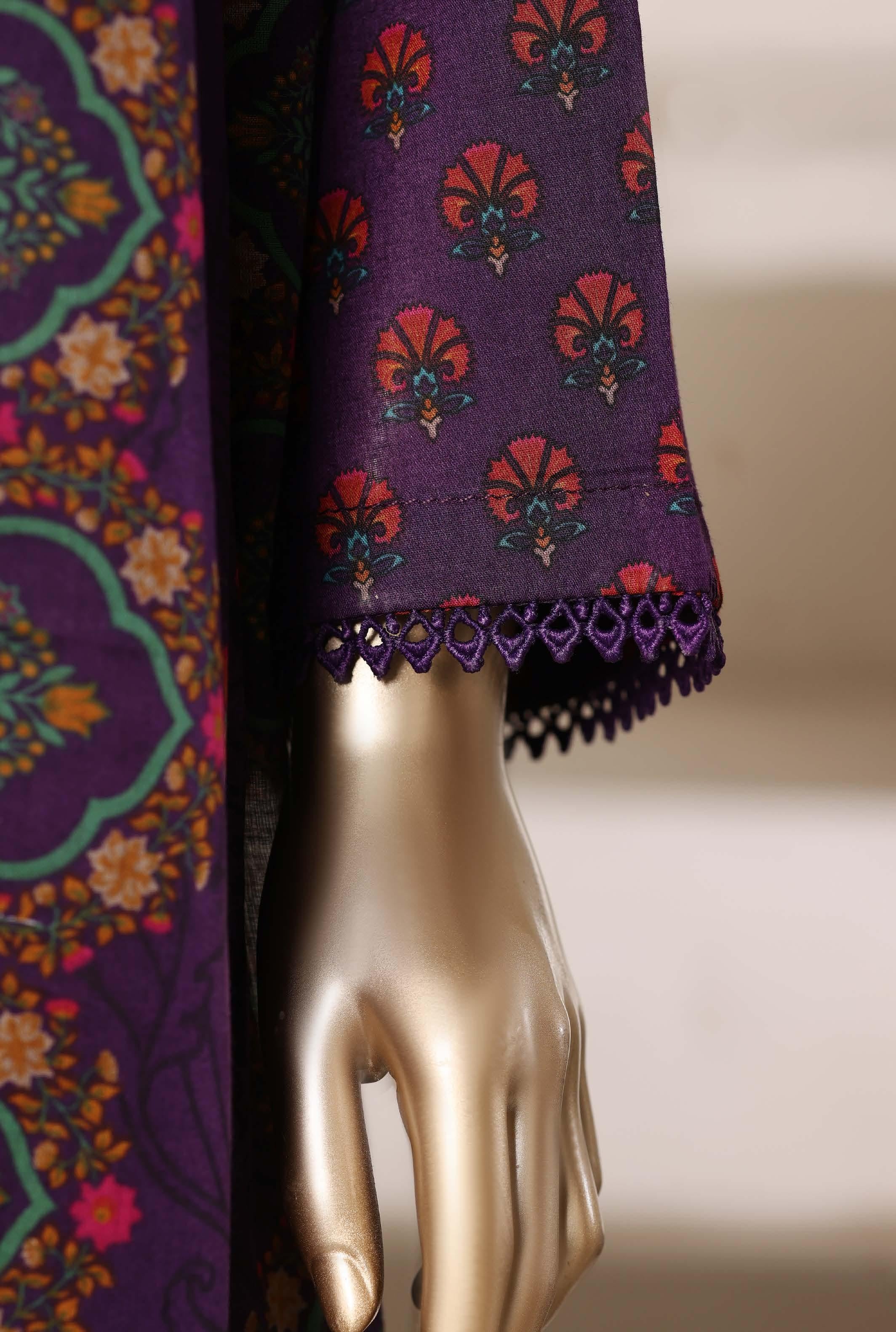 Sadabahar Printed Lawn 3Piece Stitched Vol-06 COLLECTION 2026 D#01
