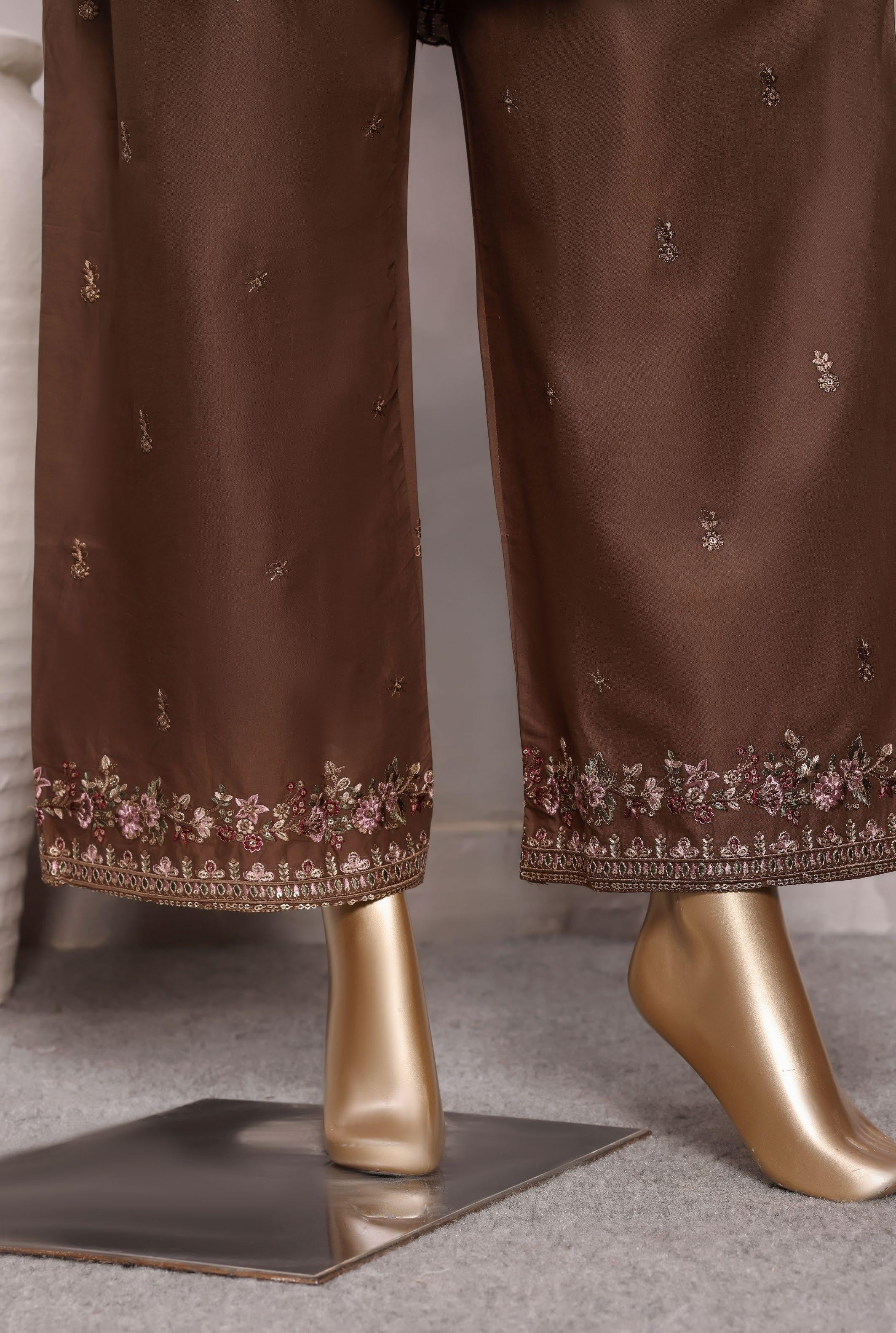 Sadabahar Luxury Eclair Solid Lawn Embroidery 3Piece Stitched Collection ECL-1016