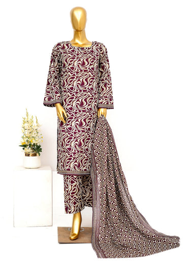BIN SAEED Luxury Lawn Printed 3pcs Stitched Vol-30 3Piece Stitched COLLECTION 2026 D#-118