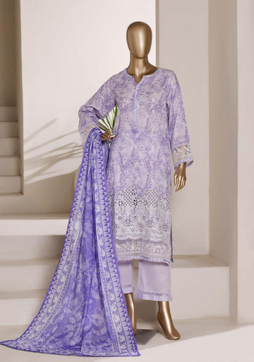 Sadabahar Luxury Amyrah Lawn With Digital Printed Lawn Dupatta 3Piece Stitched Vol-01 Collection 2026. D#-04