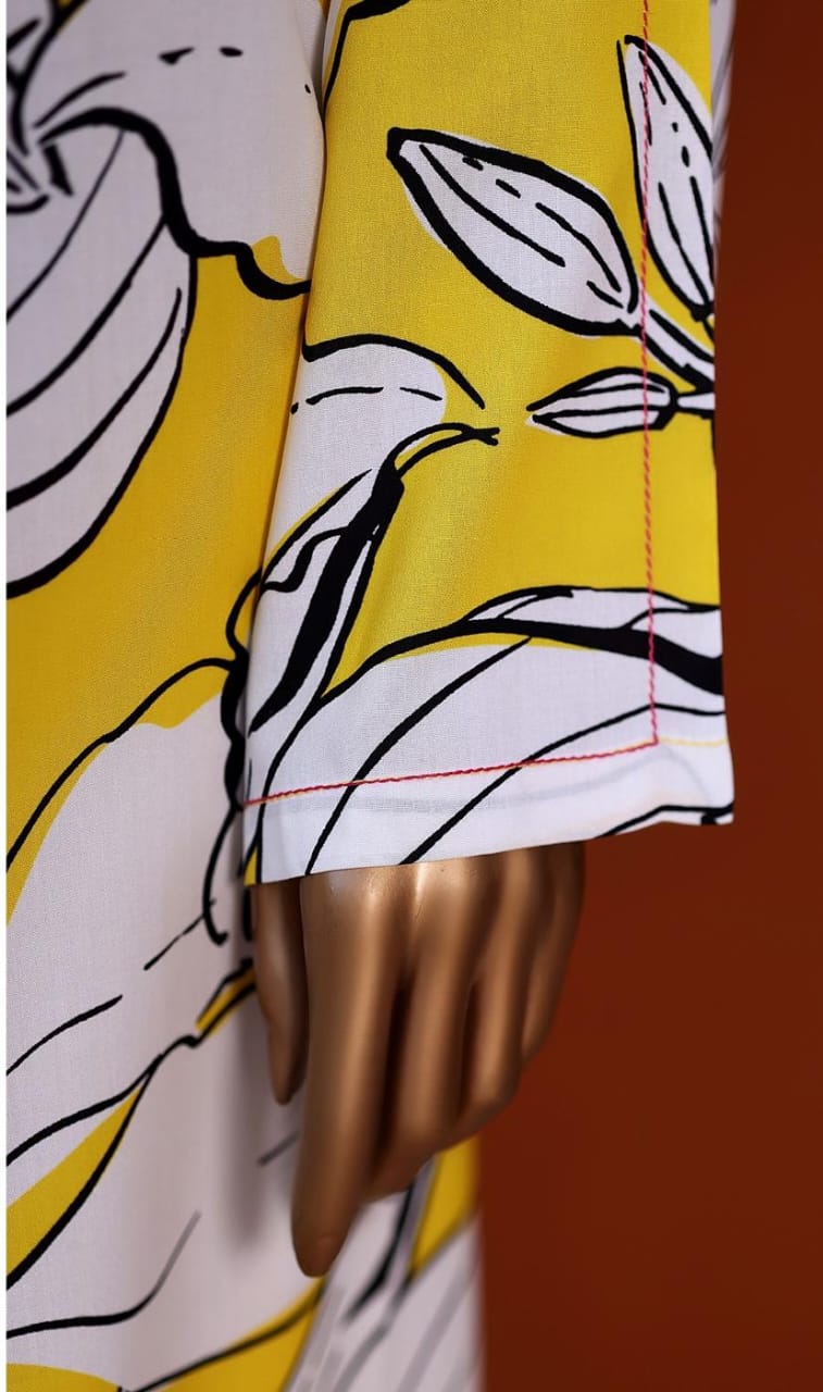 HZ LINEN CO-ORD'S 2PIECE DIGITAL PRINTED STITCHED COLLECTION 2025. HZLCR- 2010