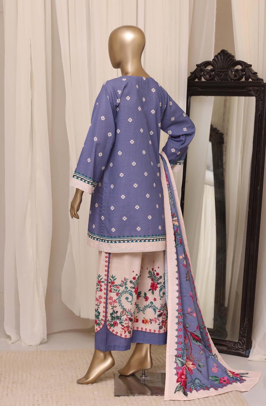 Sadabahar Luxury Khaddar Printed Winter 3Piece Vol-02 Collection SDKHV2-06