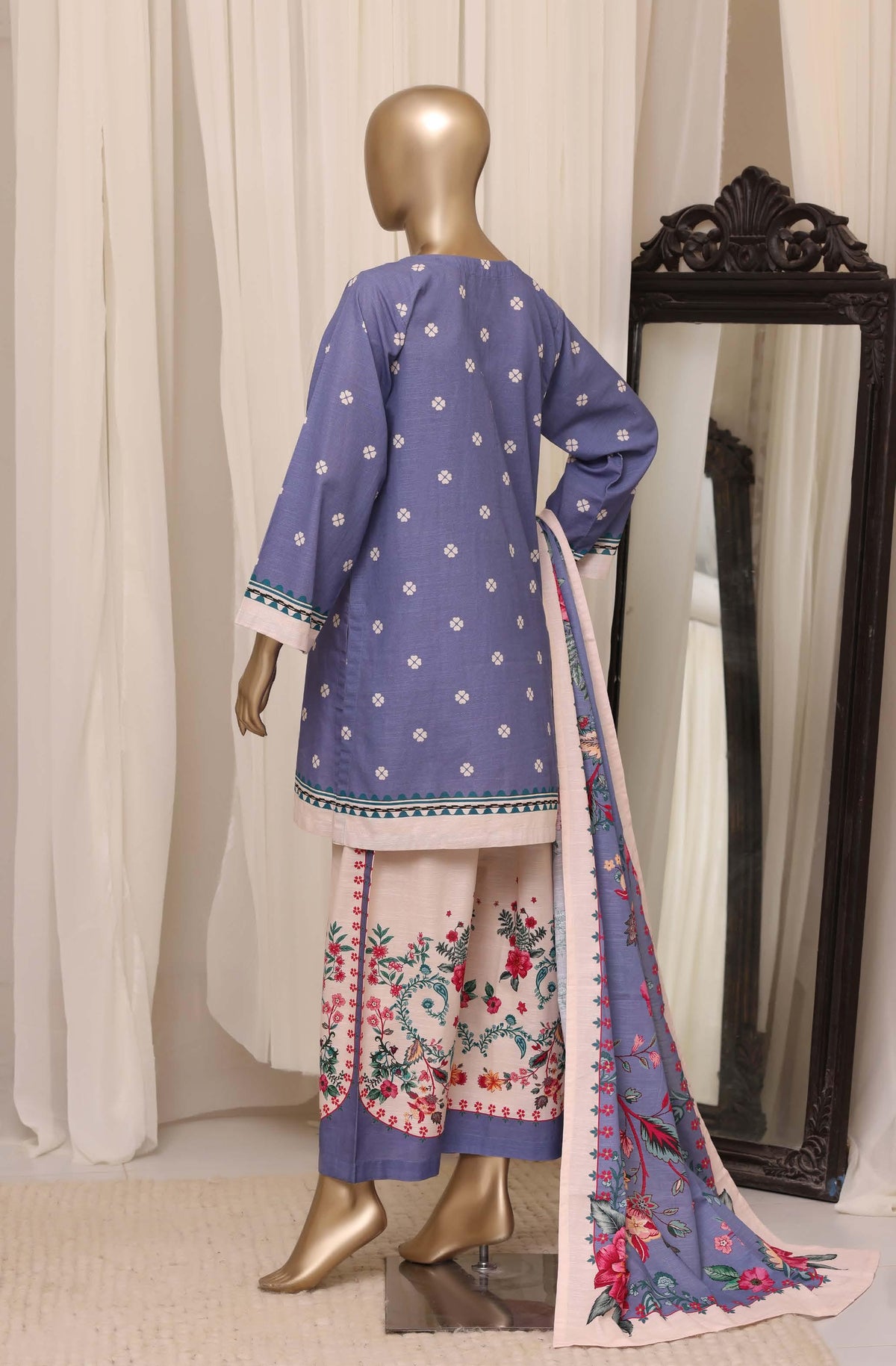 Sadabahar Luxury Khaddar Printed Winter 3Piece Vol-02 Collection SDKHV2-06