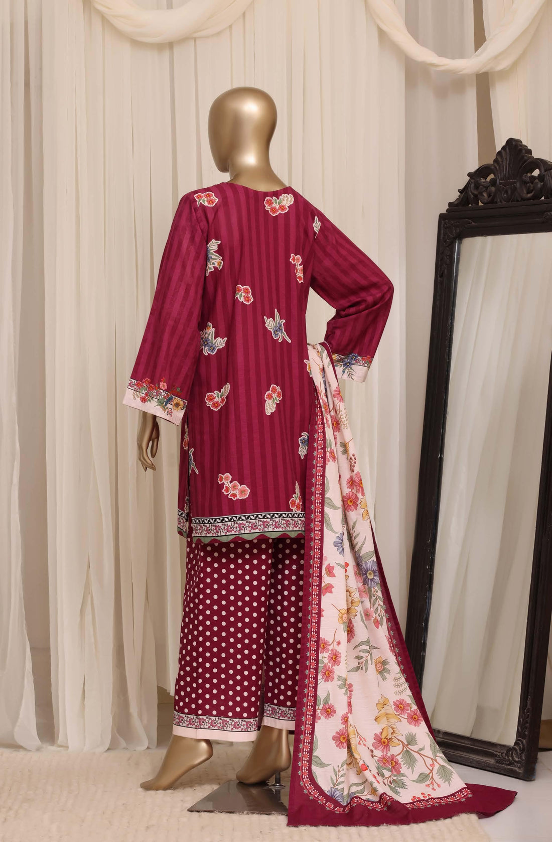 Sadabahar Luxury Khaddar Printed Winter 3Piece Vol-02 Collection SDKHV2-12