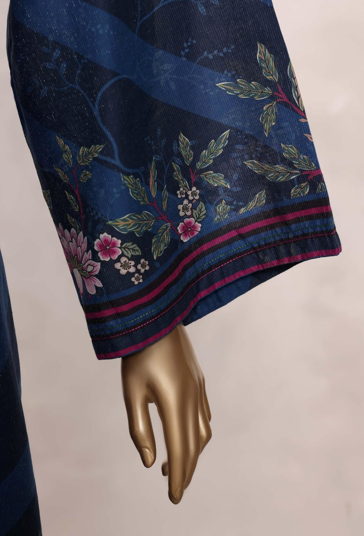 Sadabahar Luxury Chimti Lawn 3Piece Ready To Wear Kaftan Collection KFL-1007