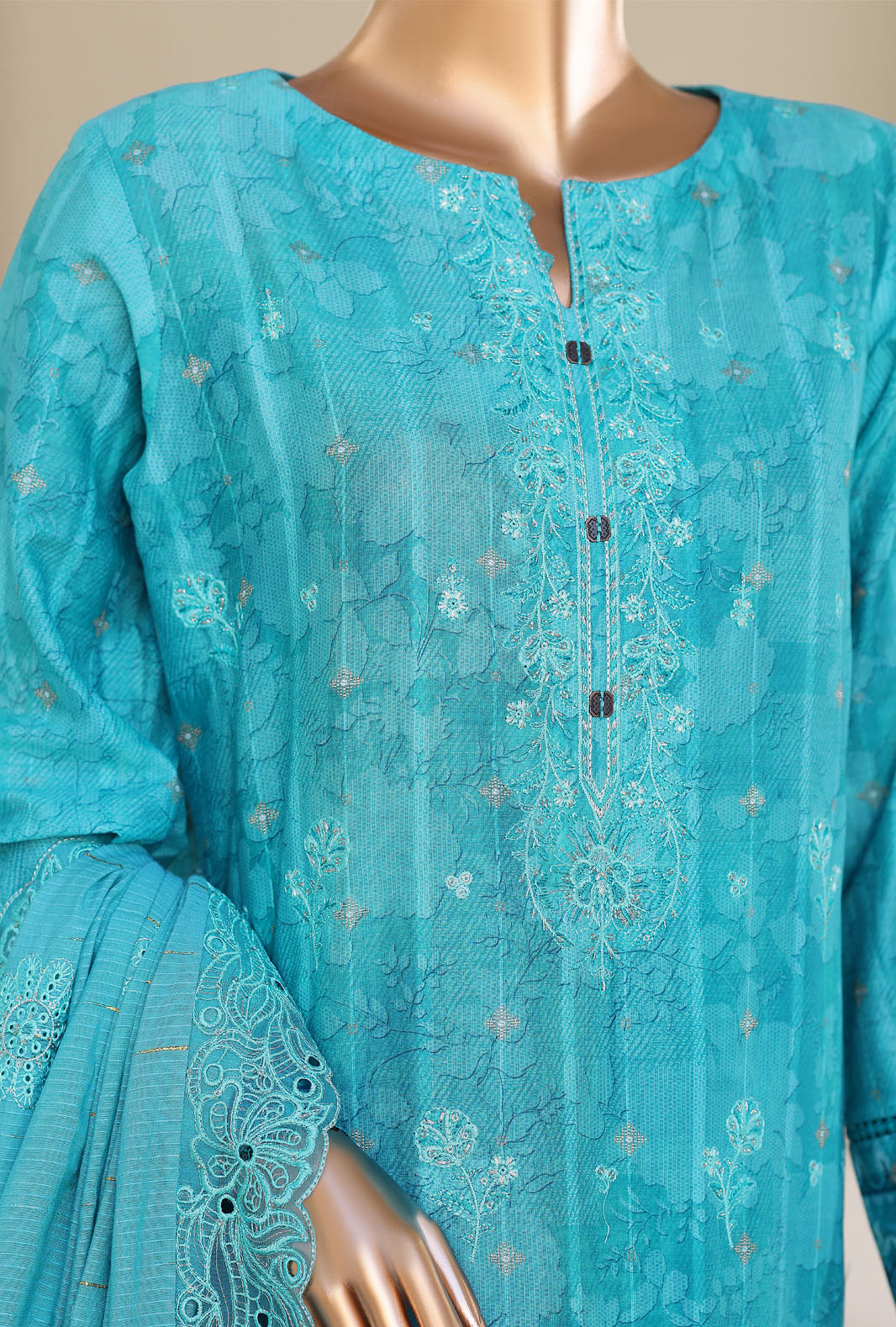 Ninokara by HZ Textiles Embroidered Jacquard Suit Unstitched 3 Piece Collection Vol-03 2026 D#-07