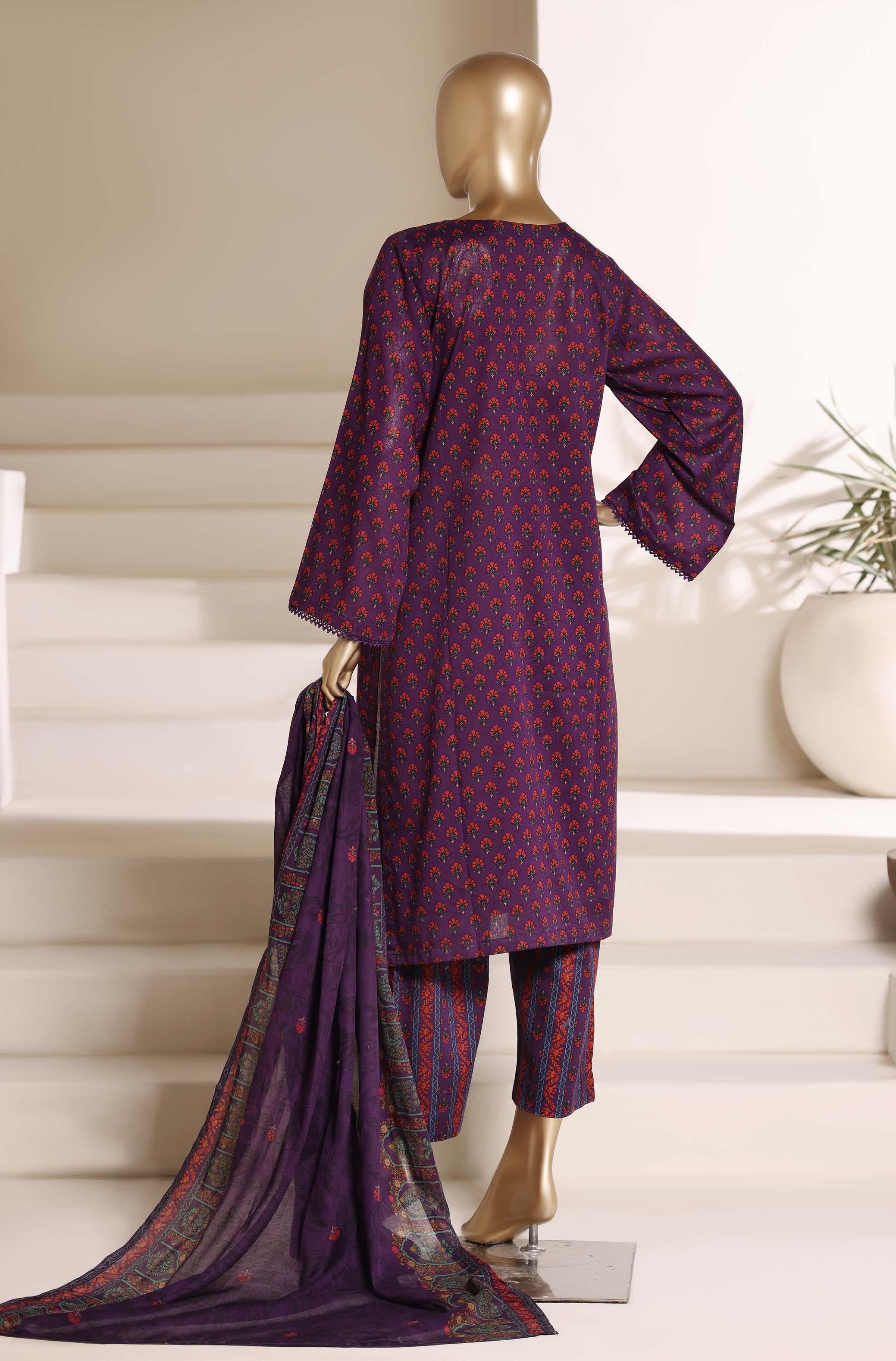 Sadabahar Printed Lawn 3Piece Stitched Vol-06 COLLECTION 2026 D#01