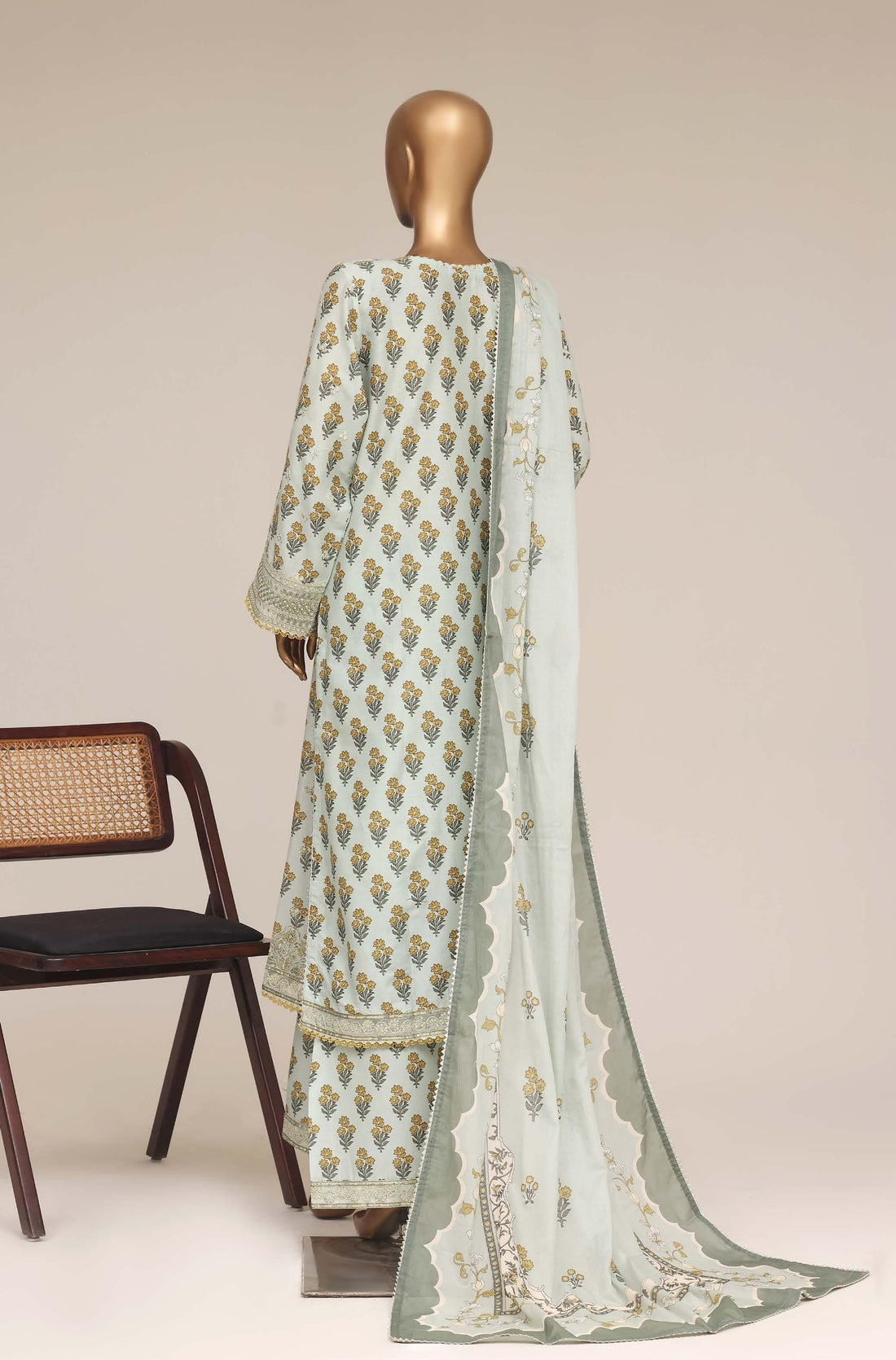 Sadabahar Malika Embroidery Lawn Long Length 3Piece Stitched Vol-10 Collection 2026 D#06