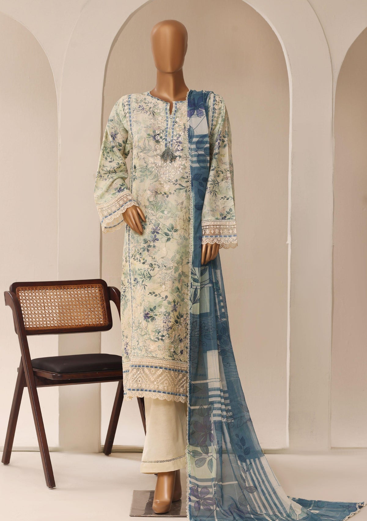 Sadabahar Luxury Signature Festive Embroidery Ready To Wear 3Piece Stitched Collection 2026 D#06