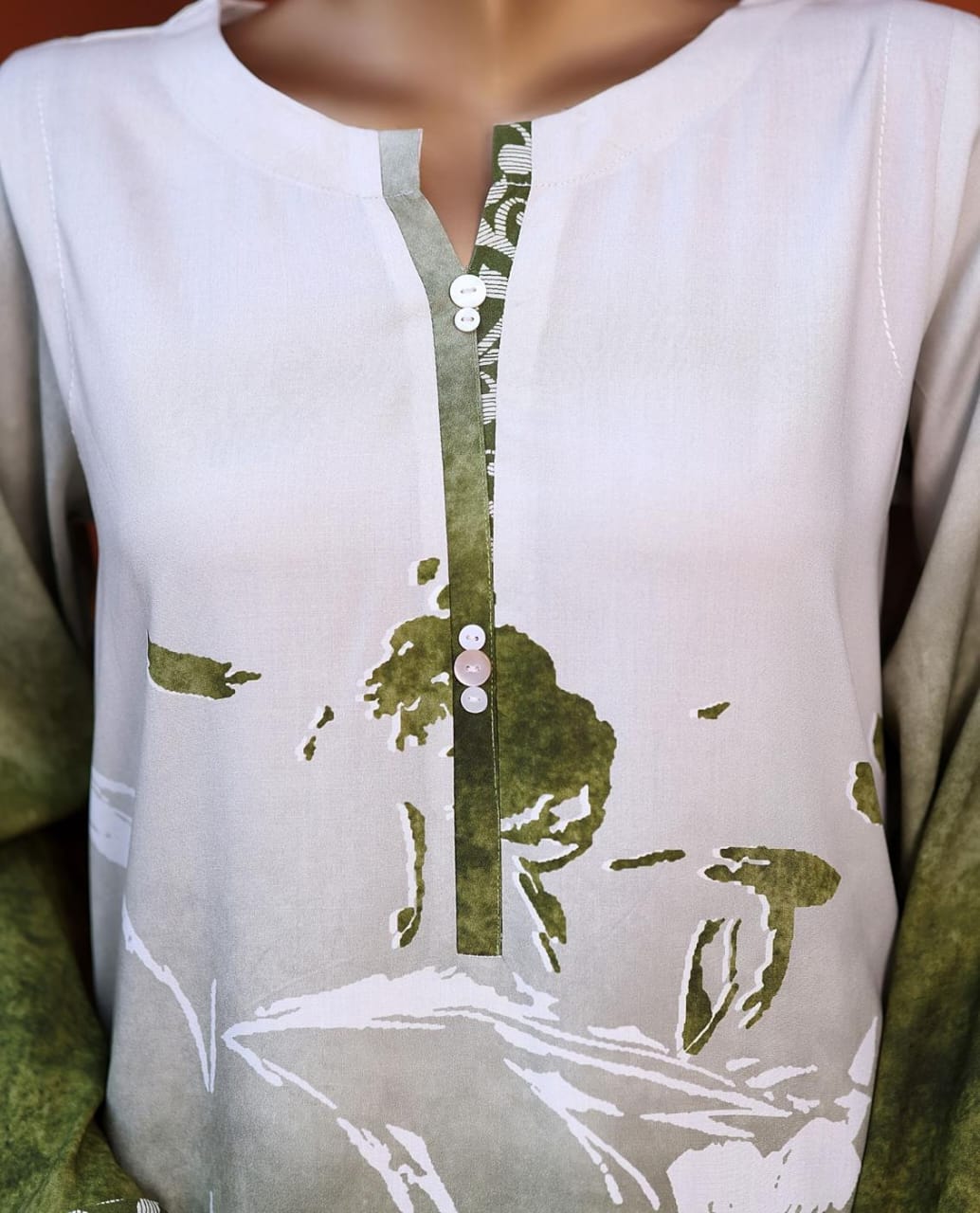 HZ LINEN CO-ORD'S 2PIECE DIGITAL PRINTED STITCHED COLLECTION 2025. HZLCR- 2015