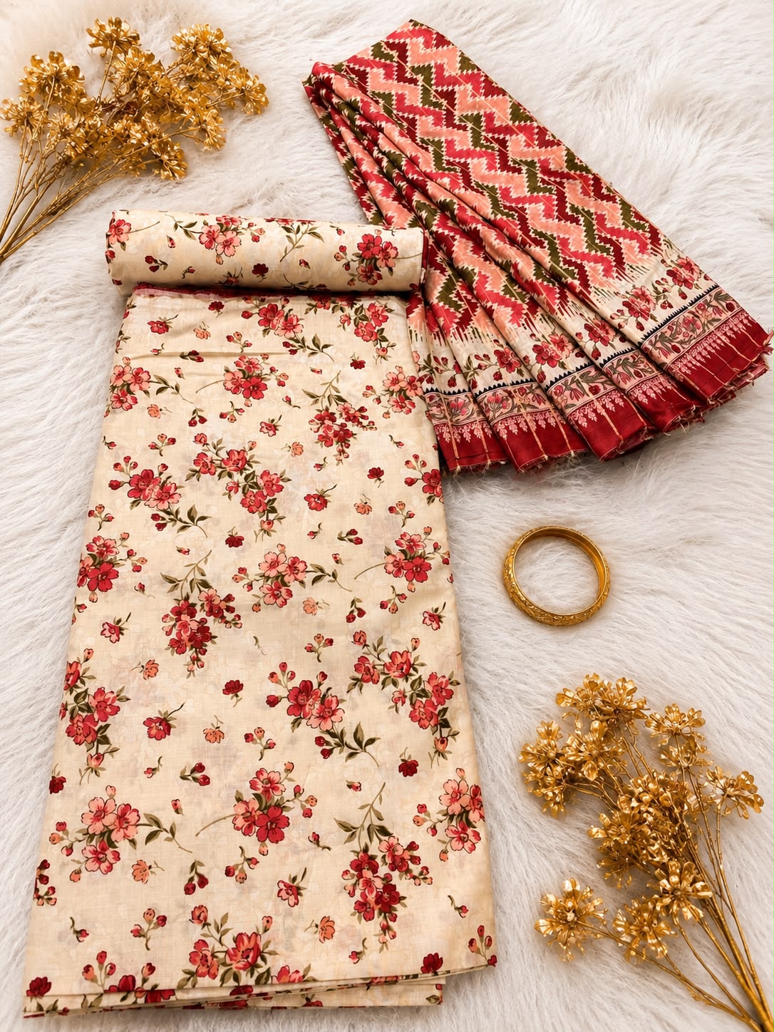 BIN SAEED Luxury Lawn  Digital Printed 3Piece Unstitched_ COLLECTION 2026 D#-35