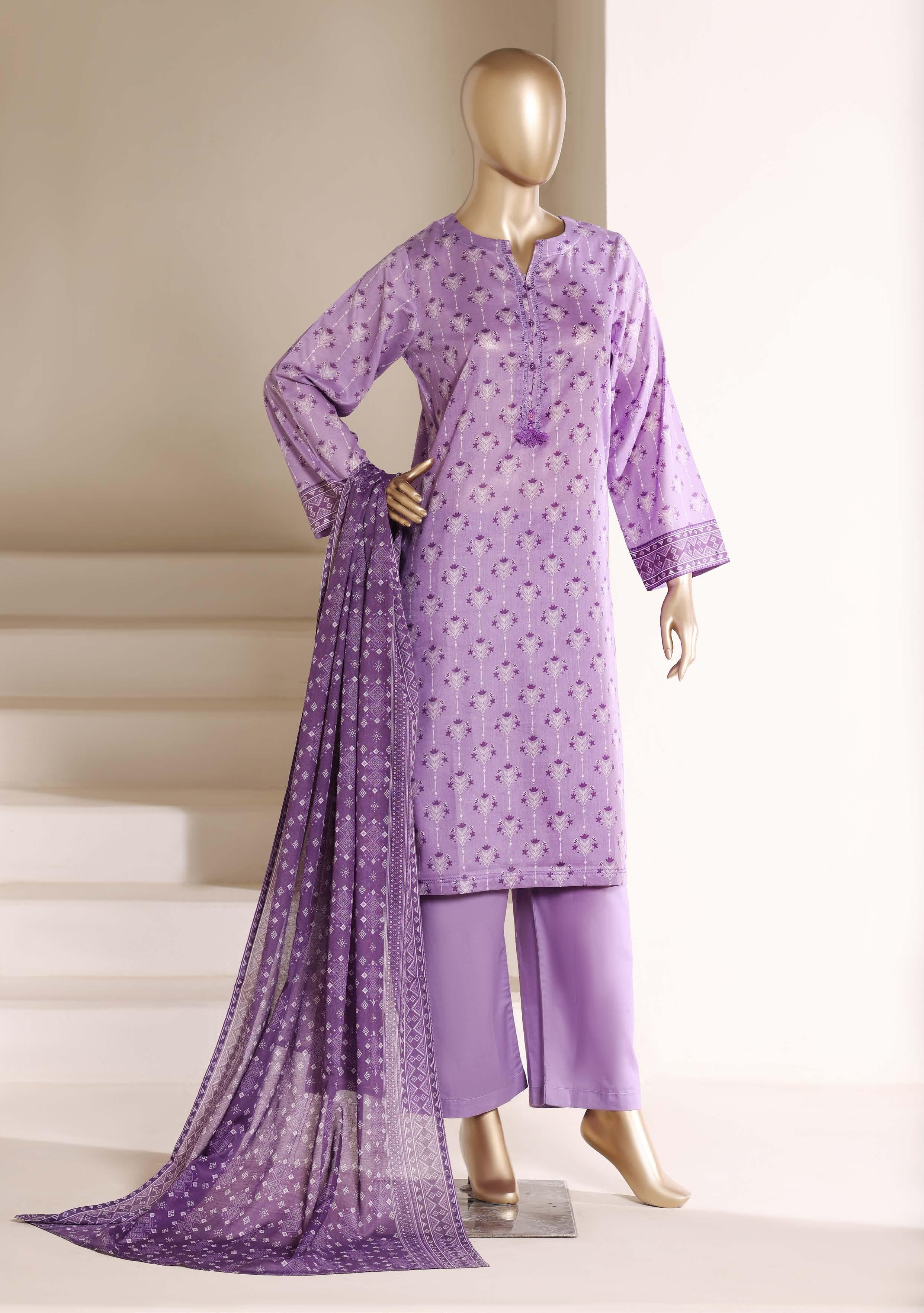 Sadabahar Printed Lawn 3Piece Stitched Vol-05 COLLECTION 2026 D#04