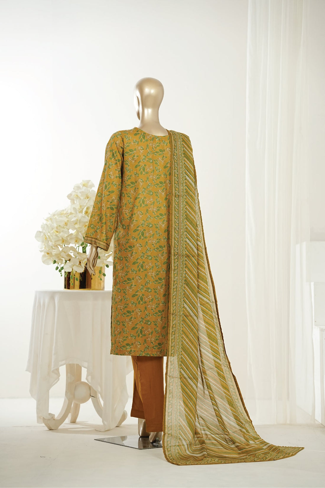 BIN SAEED Luxury Lawn Printed 3pcs Stitched Vol-18 3Piece Stitched COLLECTION 2026 D-#64