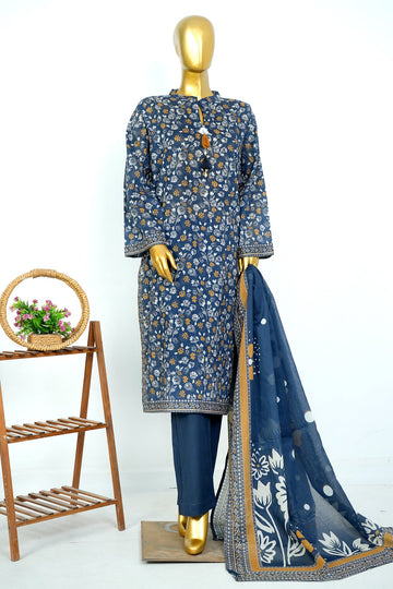 BIN SAEED Luxury Lawn Printed 3pcs Stitched Vol-30 3Piece Stitched COLLECTION 2026 D#-135