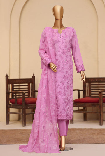 Meeras by HZ Textiles Embroidered Lawn Suit Unstitched 3 Piece Collection 2026 D#-01