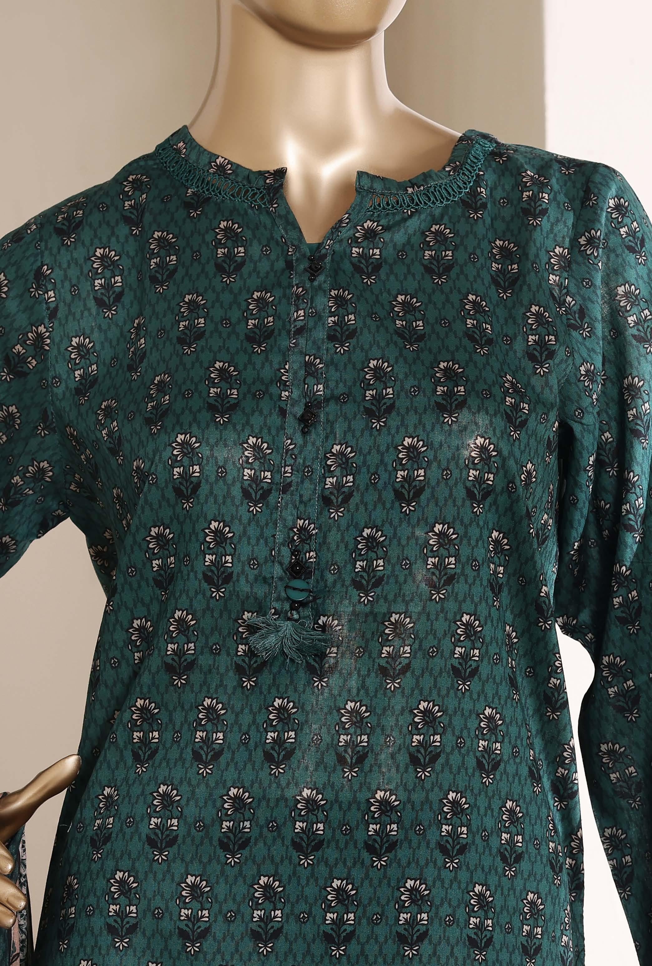 Sadabahar Printed Lawn 3Piece Stitched Vol-05 COLLECTION 2026 D#02
