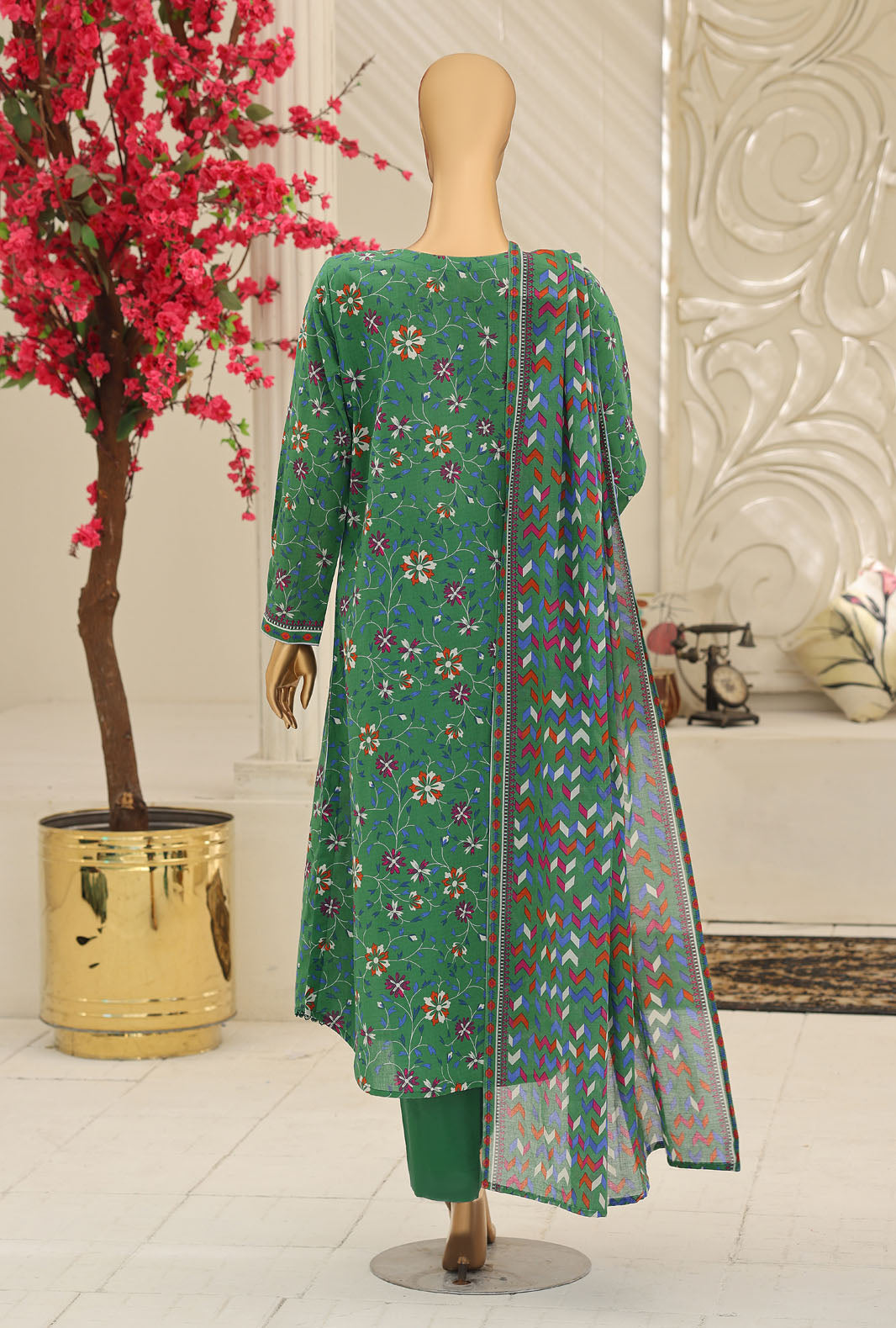 Summer Shades by HZ Textiles Digital Printed Lawn Suit Unstitched 3 Piece Collection 2026 D#-08