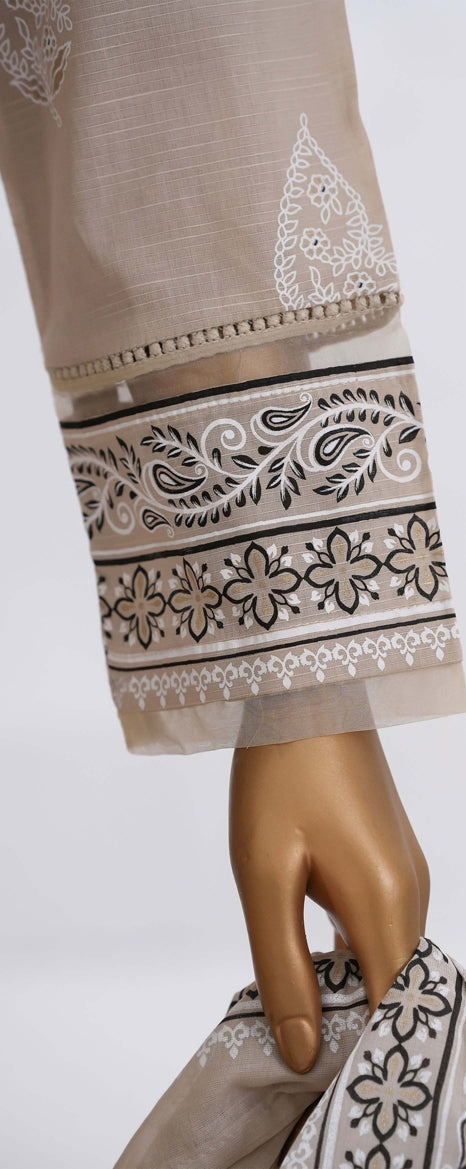 Hz Ready To Were Cotton Sunehri Paste Print With Embroidery Stitched Collection 2025. D-60 Skin