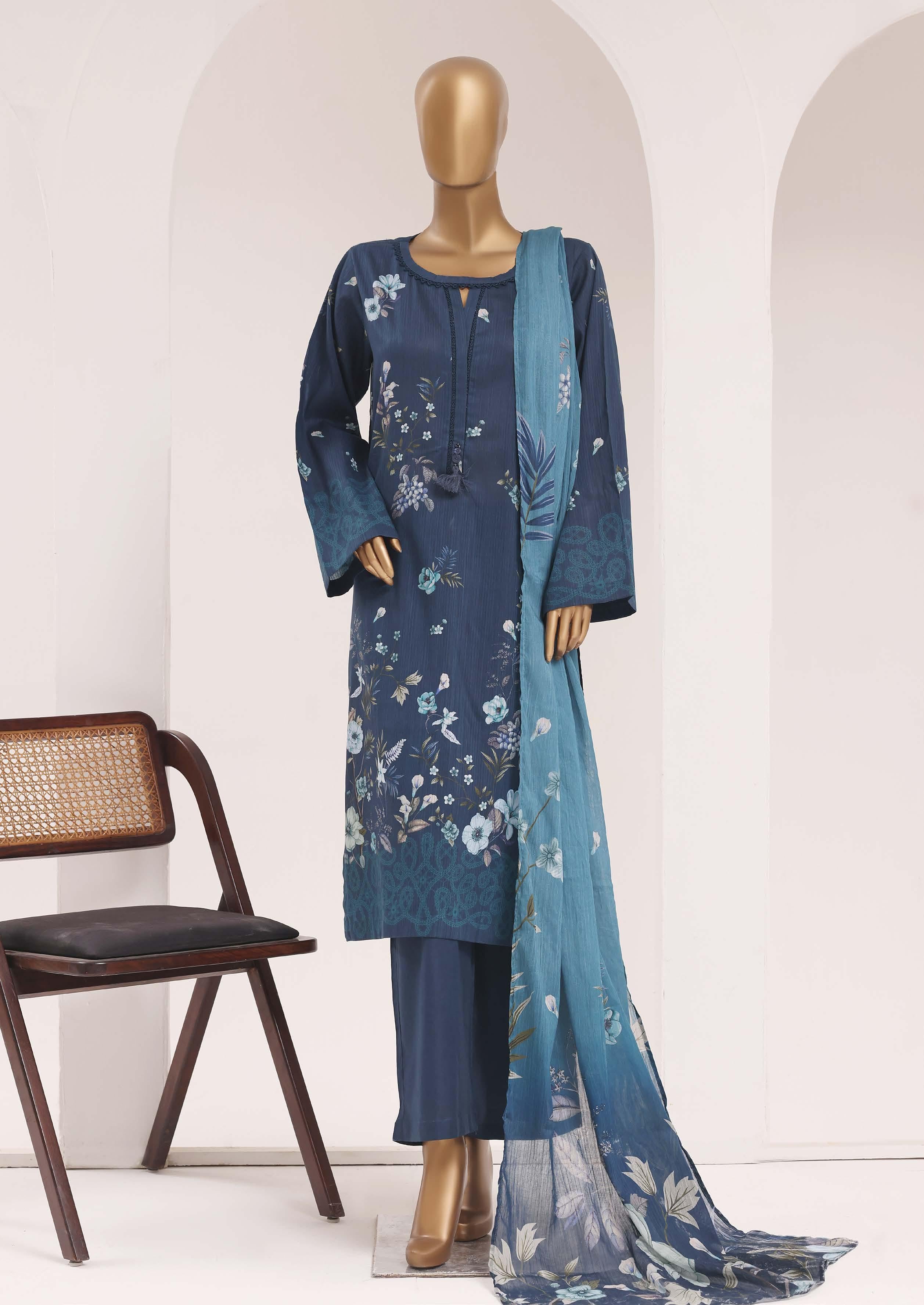 Sadabahar Lawn Printed Vol-10 3Piece Stitched Collection 2026 D#-04