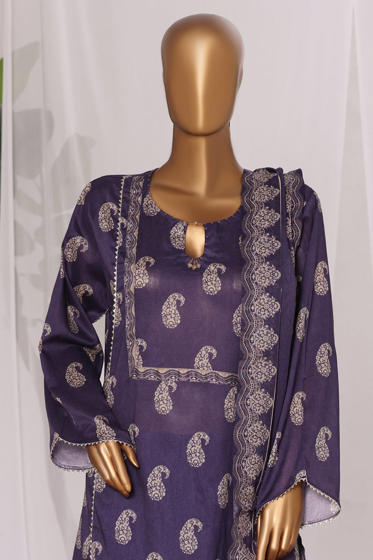 BIN SAEED Luxury Lawn Frock  Printed 3pcs Stitched Vol-01 3Piece Stitched COLLECTION 2026 D-#15