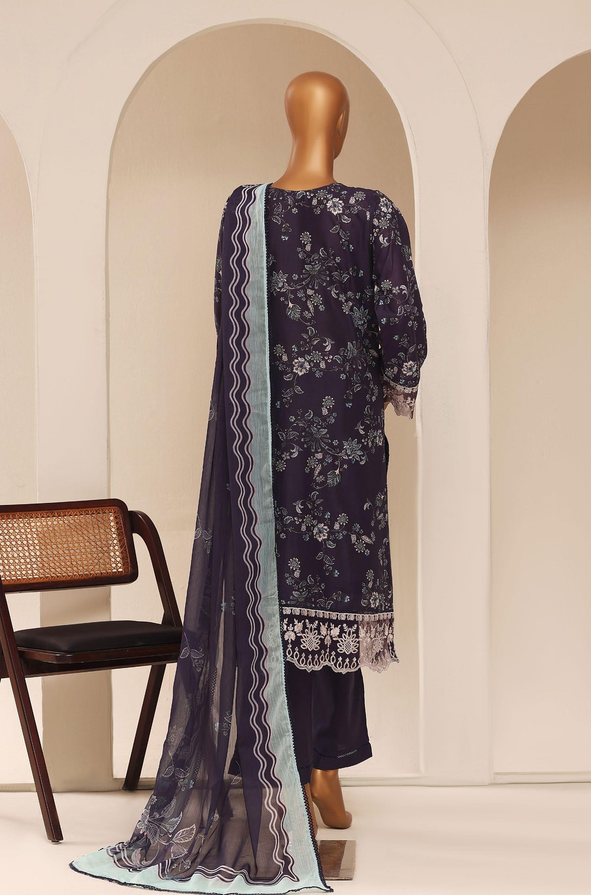 Sadabahar Luxury Signature Festive Embroidery Ready To Wear 3Piece Stitched Collection 2026 D#01
