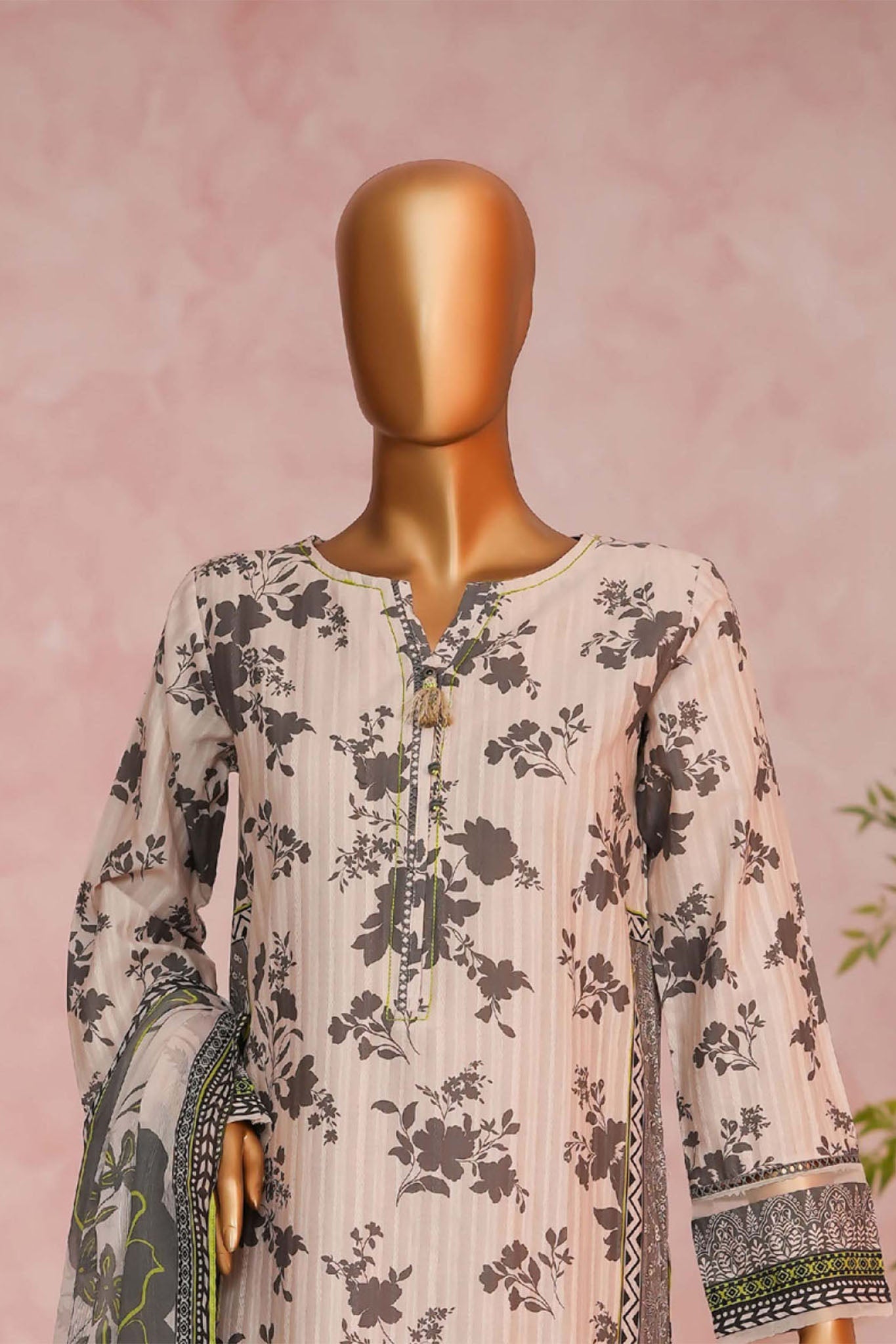 Enchant By HZ Stitched 3 Piece Linnokara Prints Collection'2025-PLK-521