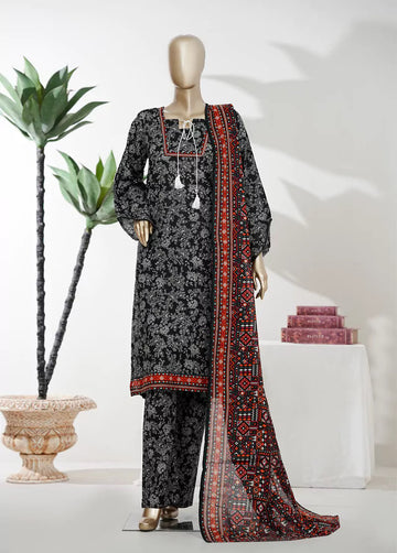 BIN SAEED Luxury Lawn Printed 3pcs Stitched Vol-18 3Piece Stitched COLLECTION 2026 D-03