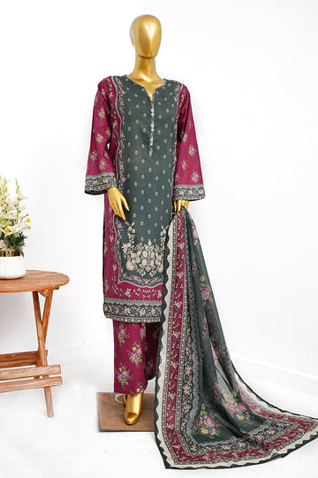 BIN SAEED Luxury Lawn Printed 3pcs Stitched Vol-30 3Piece Stitched COLLECTION 2026 D#-83