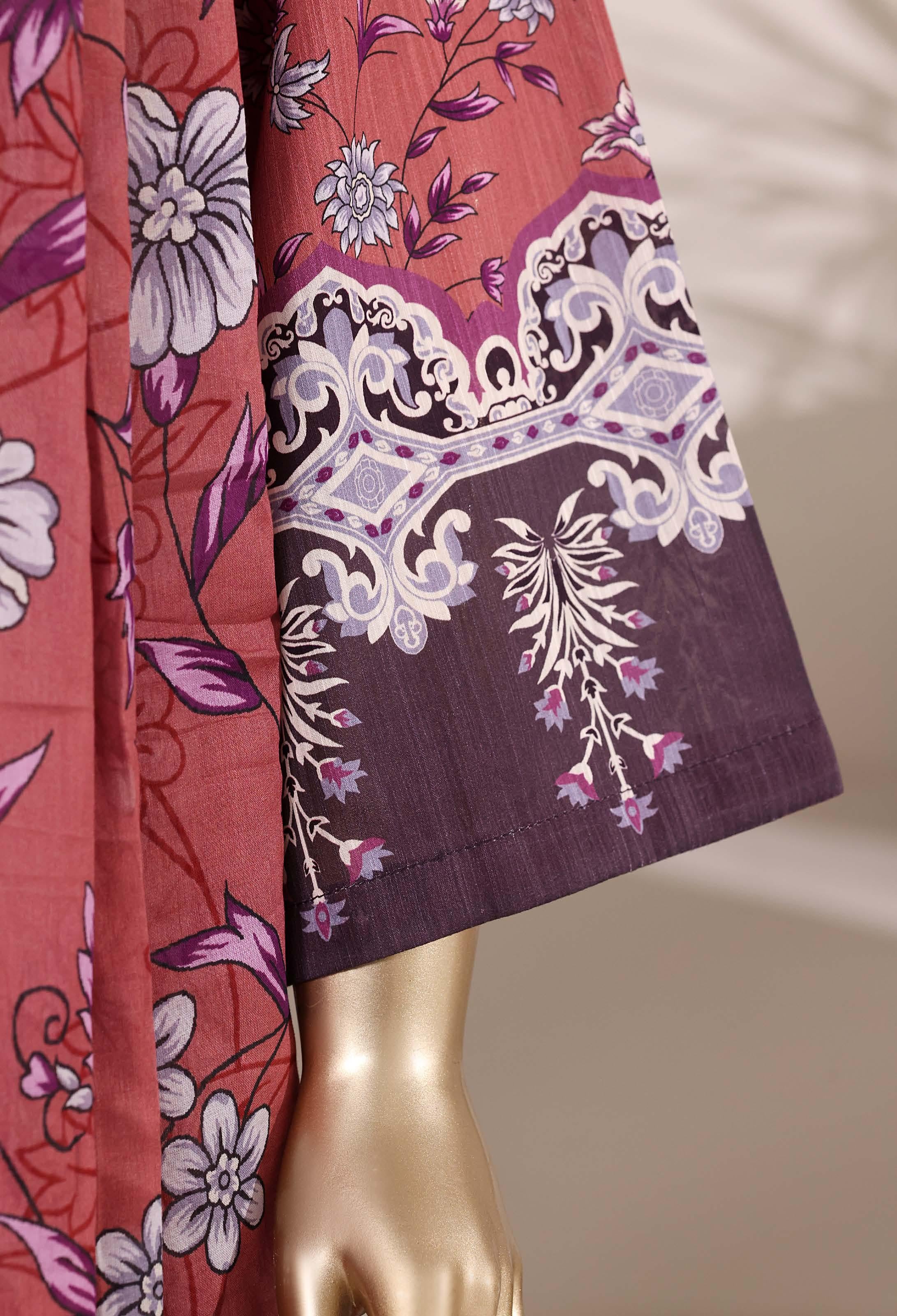 Sadabahar Lawn Printed Short Length Vol-02 3Piece Stitched Collection 2026 D#-08