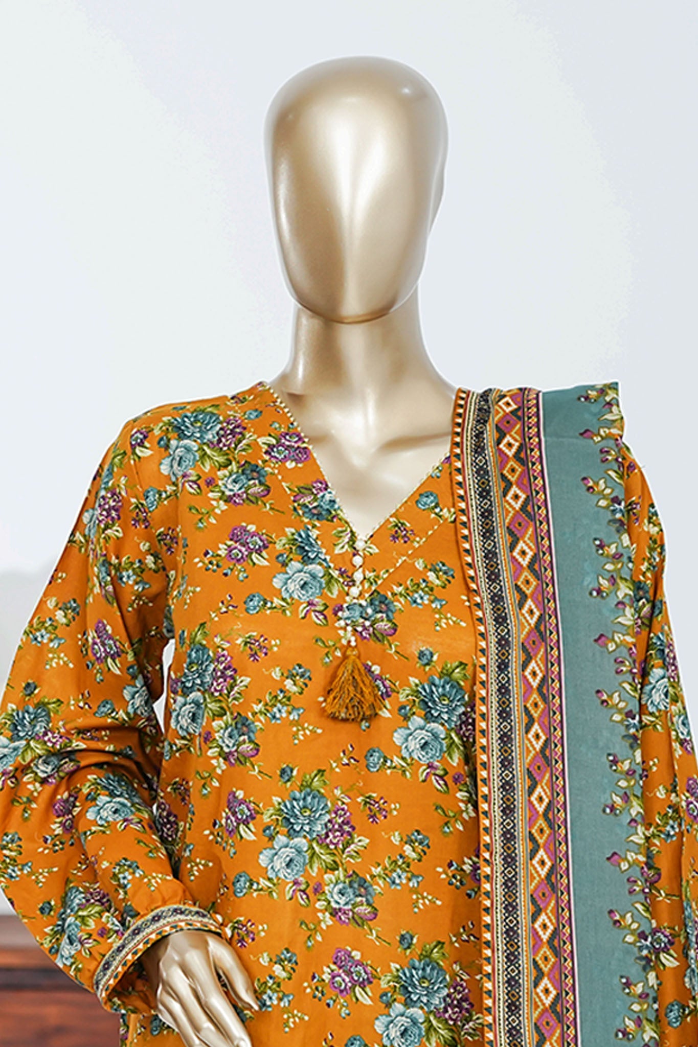 BIN SAEED Luxury Lawn Printed 3pcs Stitched Vol-18 3Piece Stitched COLLECTION 2026 D-#62