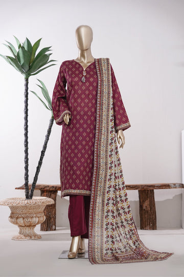 BIN SAEED Luxury Lawn Printed 3pcs Stitched Vol-18 3Piece Stitched COLLECTION 2026 D-#32