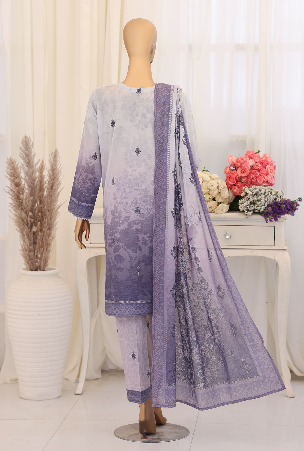 Virsa by HZ Textiles Embroidered Lawn Unstitched 3Piece Collection 2026 D#-03