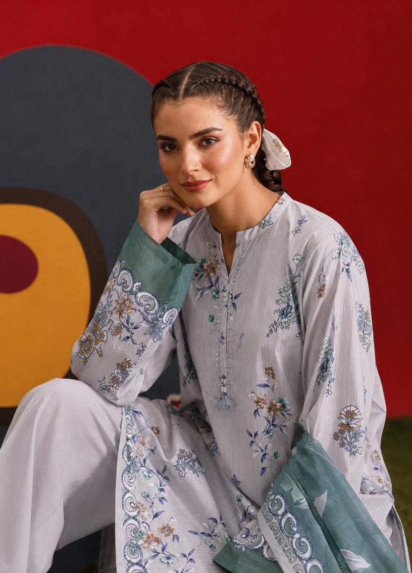 Sadabahar Ready To Wear Textured Lawn Printed Vol-14 3Piece Stitched Collection 2026 D#-02