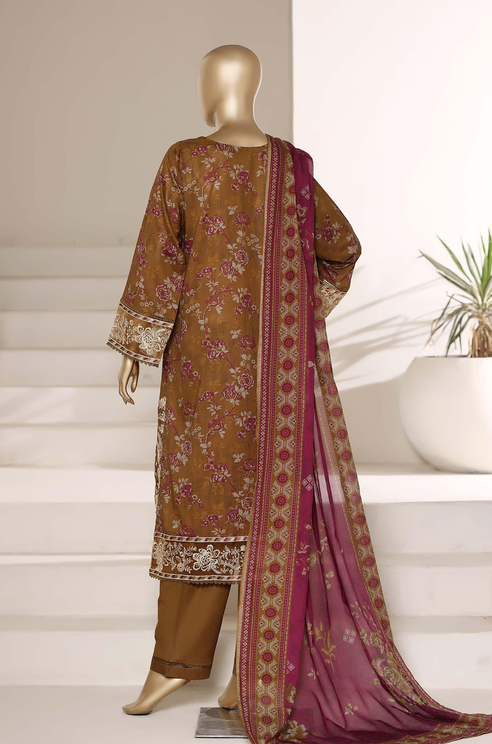 Sadabahar Luxury Amyrah Lawn With Digital Printed Lawn Dupatta 3Piece Stitched Vol-01 Collection 2026. D#-03