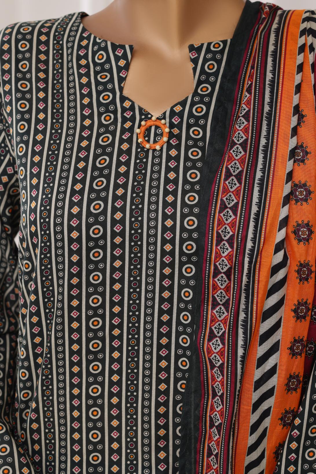 BIN SAEED Luxury Lawn Printed With Farshi Shalwar 3Piece Stitched COLLECTION 2026 D-#14