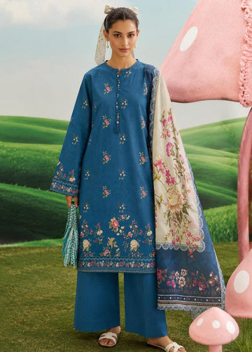 Sadabahar Ready To Wear Textured Lawn Printed Vol-14 3Piece Stitched Collection 2026 D#-10